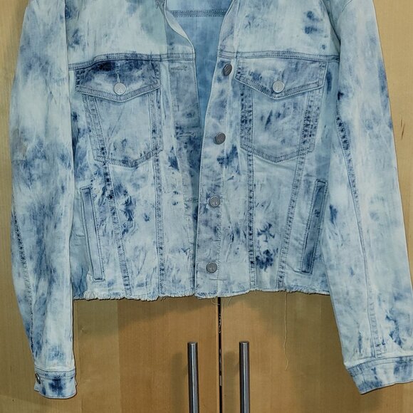 Calvin Klein Jean Jacket white washed Large - Picture 7 of 7